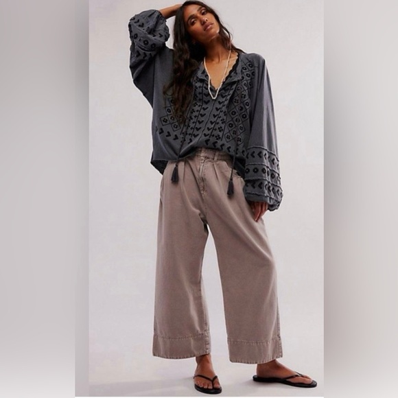 Free People Savannah Embroidered Top, XS, NWT - Picture 2 of 10